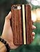 YFWOOD Compatible for iPhone 7 Plus Wood Case, iPhone 8 Plus Case with Natural Wood Design Shockproof Heavy Duty Slim Protective Cover Compatible with iPhone 7/8 Plus