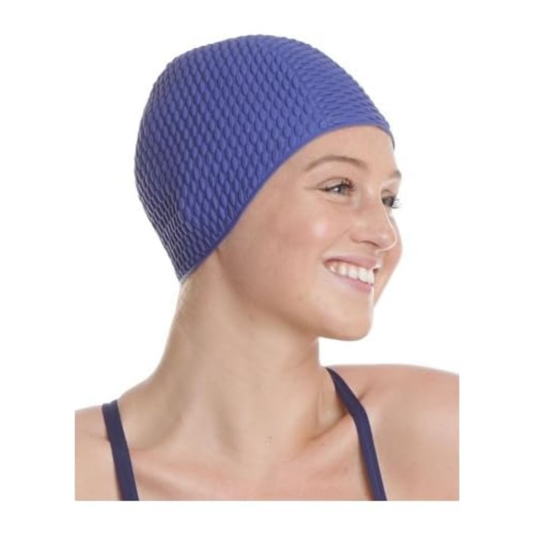 Fashy Women's Rubber Swimming Cap Turquoise One Size EU