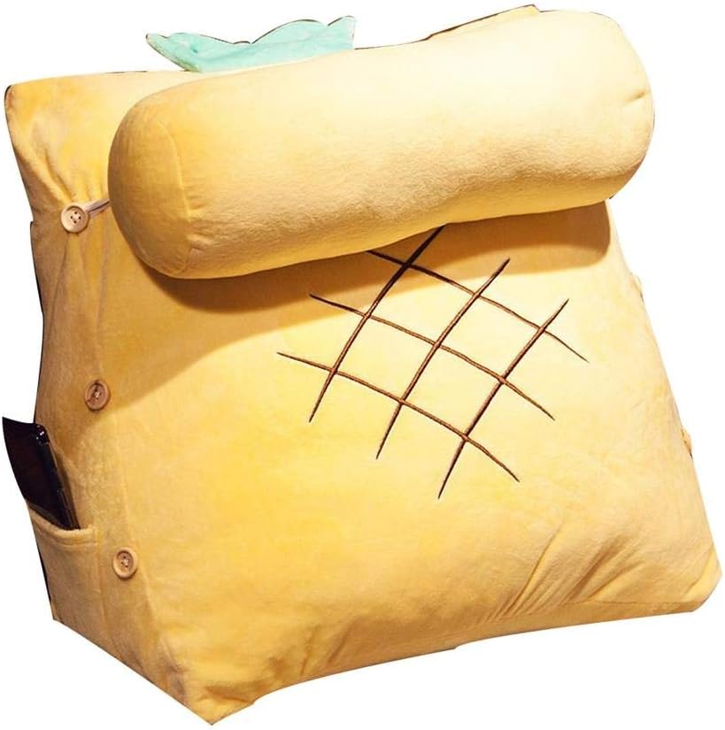 Yanan Almohada Triangular De Cuña Respaldo De Lectura Cojín De Noche