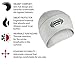 Skull Cap - Helmet Liner - Cooling Hat | Moisture Wicking Beanie to Keep Your Head Cool | Classic Series (Grey)