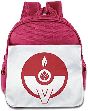Kids Pupils Pokemon Go Team Valor Team Red Icon Lovely Schoolbag Backpack