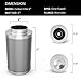 4 Inch Air Carbon Filter with Reversible Flange Odor Control Activated Charcoal Filter Pre-Filter Included Air Scrubber for Grow Tent Indoor Plants
