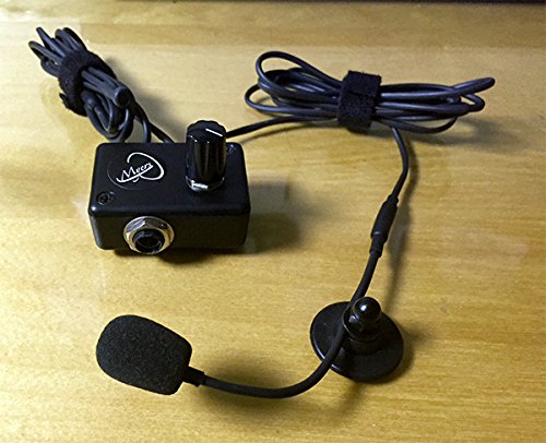 Myers Pickups The Feather-2 Concertina Microphones with 2 Flexible Micro-Goosenecks