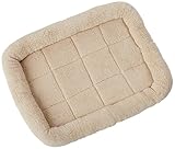 OxGord Pet Bed with Cozy Inner Cushion - 20 Inch - Medium - Beige, Brown, Tan