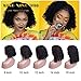 Sunstarr 13x4 150% Density Brazilian Short Curly Bob Wigs Lace Front Human Hair with Baby Hair Pre-Plucked Wig For Black Women(10, Lace front)