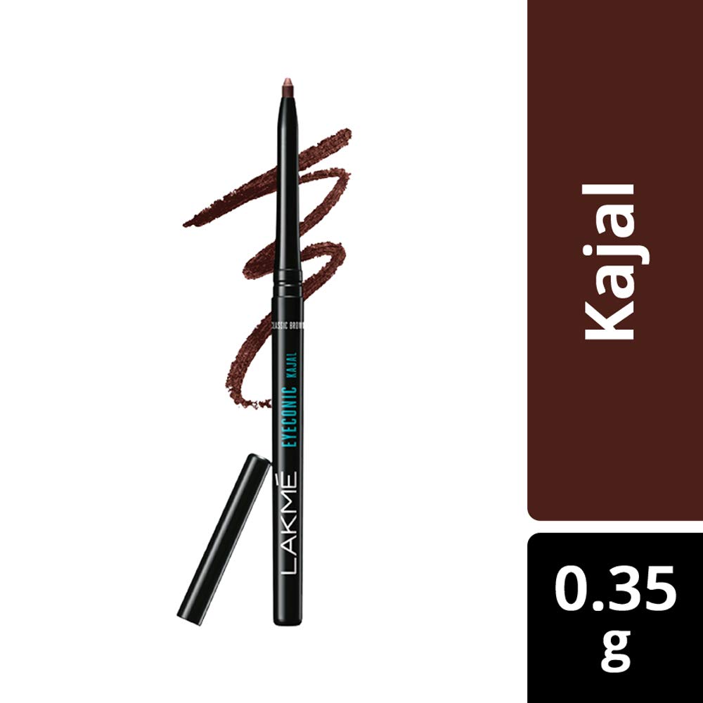 Lakmé Eyeconic Kajal, Brown, 0.35g Amazon.in Amazon Pantry
