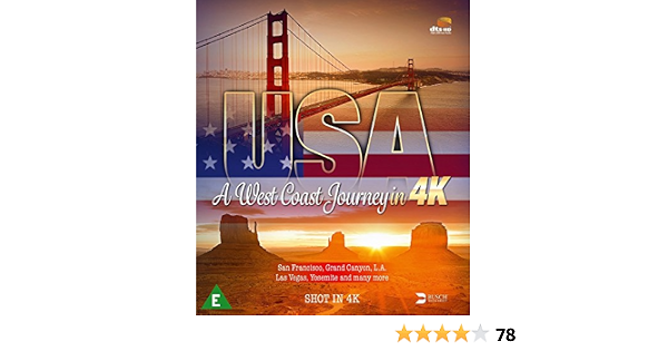 Amazon Com Usa A West Coast Journey In 4k Blu Ray Movies Tv