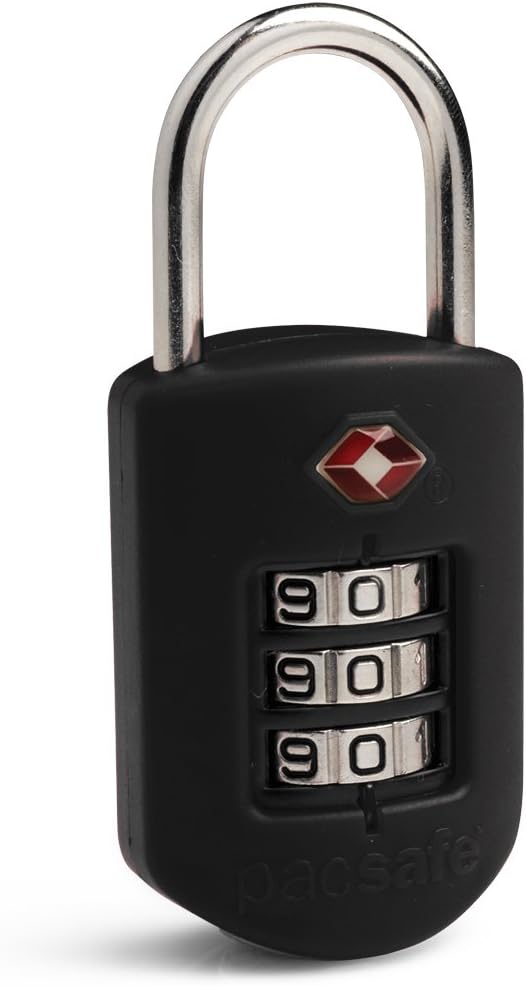  | Pacsafe Travelsafe X15, Black, One Size | Luggage Locks
