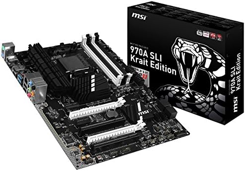 MSI Computer ATX DDR3 1066 NA 970A SLI KRAIT EDITION Motherboard