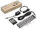 Minger Car LED Strip Light,4pcs DC 12V Multi-color Car Interior Music Light LED Underdash Lighting Kit with Sound Active Function and Wireless Remote Control, Included Car Charger