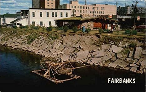 Amazon Com Log Cabin Information Booth Fairbanks Alaska Original