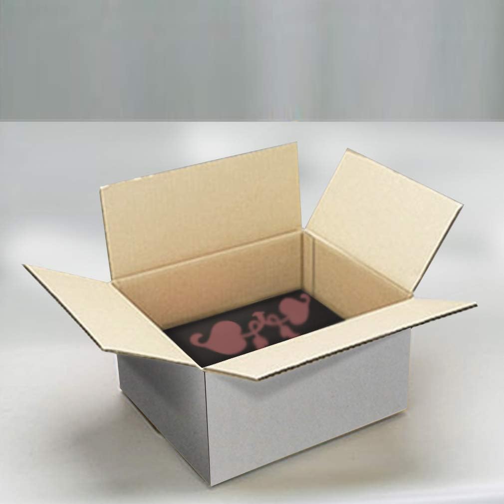 Calenzana 8x6x4 Shipping Boxes Set of 25, Small Corrugated Cardboard Box for Mailing Packing Gifts, White : Office Products