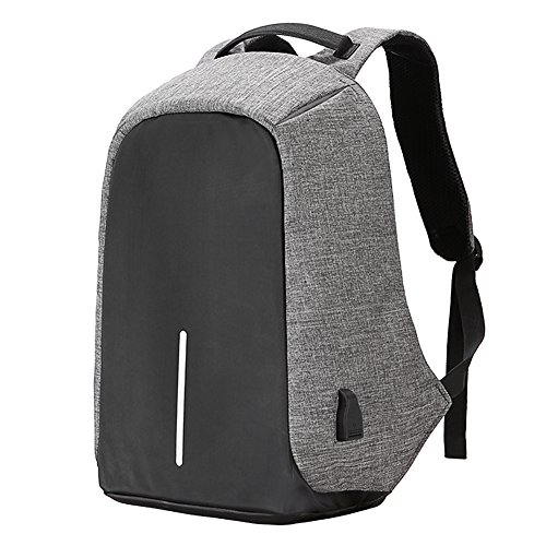 Anshy Group Travel Laptop Backpack Anti-theft Business Computer Backpack College School Shoulder Bag Water Resistant with USB Charging Port for 15.6 inch Laptop Notebook