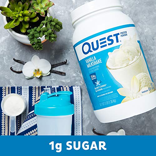 Quest Nutrition Vanilla Milkshake Protein Powder - Image 7