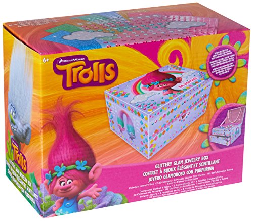 Dreamworks Trolls Glittery Glam Jewelry Box