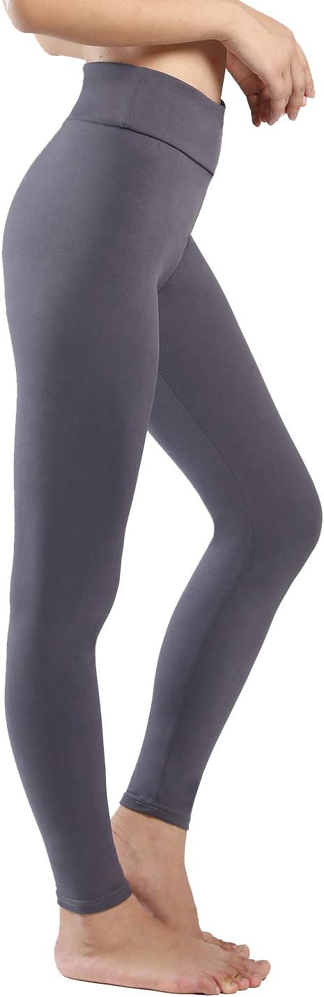Buttery Soft Women's Leggings -10+Colors -High Waisted Yoga Pants w Hidden Inner Pocket, Reg&Plus Size
