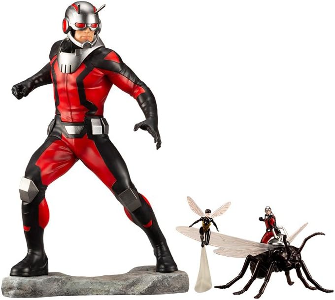 Marvel - PVC ARTFX 1/10 - Statuette Astonishing Ant-Man & Wasp - 19cm, Black
