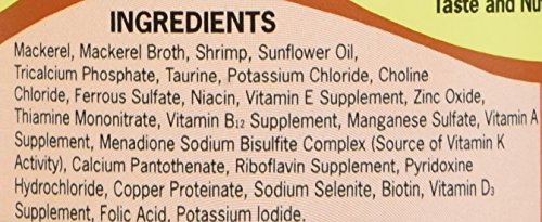 EARTHBORN HOLISTIC, Catalina Catch Mackerel Dinner with Shrimp in Gravy, 3 Ounce Can