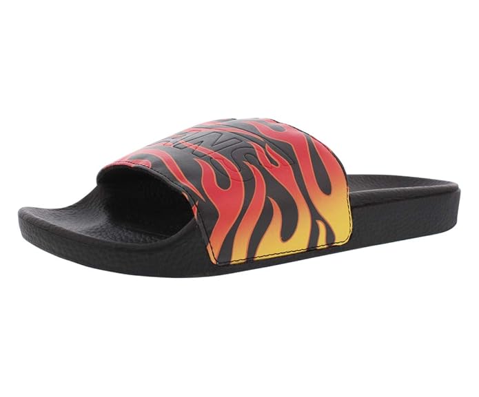 vans flame slides