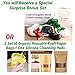 Natural's House 3.O Reusable Silicone Food Storage Bags 6 Peck-Food Expire Date Tracker,4Pcs/4cups + Free Organic Bags or Anti-Bacteria Cleaning Brush - Airtight|Leak & Tear Free-Easy Slide-BPA Free