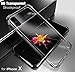 iPhone X Case [Wireless Charging Compatible] Thin Lightweight Transparent Shock Absorbing Bumper Frame Scratch Resistant Drop Protection Apple iPhone 10 (2017) Crystal Clear