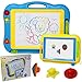 2 Magna Doodle Boards with Multi-Colors Drawing Screens Erasable Magnetic Drawing Sketch Board for Toddler Painting, Writing and Reading Skill Development, Travel Gaming Pad Toy, Birthday Gift Present