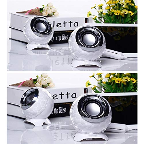 Byx- Notebook Desktop Speaker -USB Mini Speaker Heavy Subwoofer Multimedia Sound Speaker (Color : D)