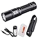 Fenix PD40R 3000 Lumen USB Rechargeable LED Tactical Flashlight w/ High Capacity 4500 mAh Rechargeable Battery and LumenTac Battery Organizer