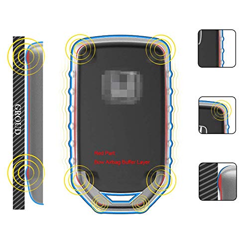 QIAOBA TPU Fall Car Key Soft Plating Protection Shell Case Cover for Honda (Pink)