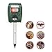Wikoo Animal Repellent, Solar Ultrasonic Outdoor Animal Pest Repellent, Waterproof Animal Repeller, Very Effective for Cats, Raccoons, Squirrels, Skunks etc