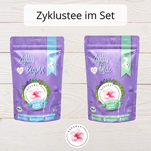 NAROMA Frauentee Set - 130gr- 1x Frauentee 1 und 1x Frauentee 2-100% BIO – Bild 6