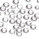 Beading Station 1440-Piece Flat Back Brilliant 14-Cut Round Rhinestones, 3mm-10ss, Clear