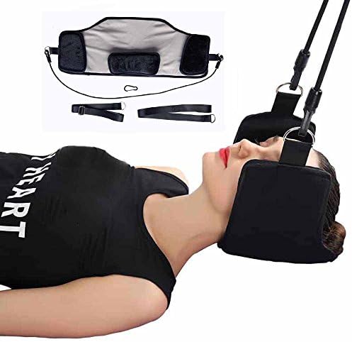 Aucor Adjustable Hammock for Neck - Portable Head Hammock Pain Relief Cervical Traction Device, Suitable for Office workers, Students, Athletes, Drivers, Body Workers