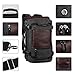 Ibagbar Canvas Backpack Travel Bag Hiking Bag Rucksack Duffel Bag Laptop Backpack Computer Bag Camping Bag Sports Bag Weekend Bag Briefcase Bag Messenger Bag Shoulder Bag Black