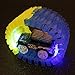 2PCS Race Cars for Race Track Glow in the Dark With Light Up LED Cars Set Toys Set of 2 (Blue)
