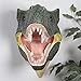 What On Earth T-Rex Tyrannosaures Rex Wall Mounted Sculpture - 3D Lifelike Look for Kids Rooms and Fun Spaces
