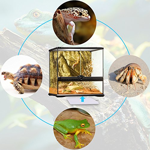 Aiicioo Under Tank Heater Reptile Heating Pad Ideal Hermit Crab Terrarium 8 Watt (2 Pack) - Thumbnail 6