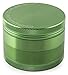 Chromium Crusher 2.5 Inch 4 Piece Tobacco Spice Herb Grinder - Green