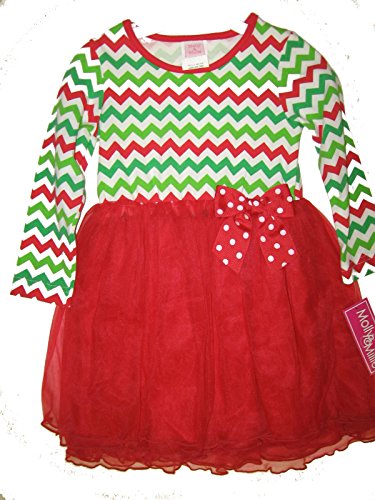 Molly And Amp Millie Girls Christmas Chevron Dress | Desertcart Aruba