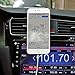 Car Mount, Inateck Aluminum Air Vent Magnetic Car Mount Phone Holder for iPhone 7/7 Plus/6/6 Plus, Samsung Galaxy S7/6 and Other Smartphones and GPS Devices - Silver