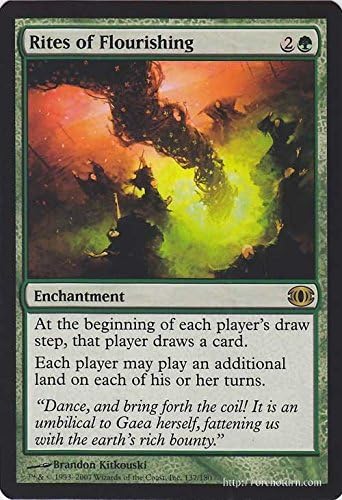 Amazon マジック ザ ギャザリング 栄華の儀式 Rites Of Flourishing レア 英語版 未来予知 シングルカード Fut En137 R トレカ 通販