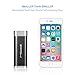 Oripow 6400mAh Power Bank with LED Flashlight and LG Battery Cells - Black