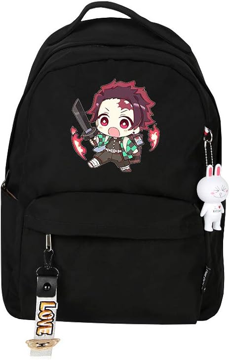 Amazon Shinykids 鬼滅の刃用 バッグ きめつのやいば用 リュックサック 禰豆子 我妻 善逸 炭治郎 伊之助 カナヲ かばん 男の子 女の子 カバン キッズ 多機能 耐久性 バックパック 鬼滅の刃 グッズ お祝い プレゼント 大容量 学校 アニメ 萌えグッズ 通販