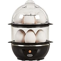 Copper Chef Want The Secret to Making Perfect Eggs & More C Electric Cooker Set-7 or 14 Capacity. Hard Boiled, Poached…