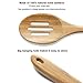 NEXGADGET Premium 5-Piece Bamboo Kitchen Utensil Set Includes Cooking Turners, Slotted Turner, Cooking Spoons and Spaghetti Server