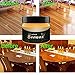 Wood Seasoning Beeswax Beeswax Polish for Wood & Furniture Natural Unscented Beeswax Furniture Wood Polish and Conditioner, 85g (1PC)
