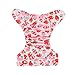 Alva Baby New Design Reuseable Washable Pocket Cloth Diaper Nappy + 2 Inserts H037