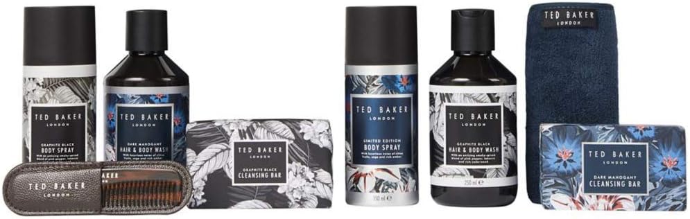Ted Baker Ted About Town Toiletries Travel Pouch Gift Set, Pack of 1 - Image 3