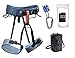Black Diamond Momentum Climbing Harness Package - Women's Stone Blue Small