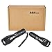 LED Flashlight, AMASKY XLM-T6 Zoomable Water Resistant Bright LED Flashlight with 1600LM Torch Adjustable for OutdoorBottom Click (2 in pack)
